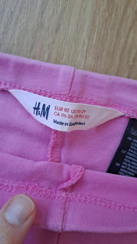 Bavlnené capri legíny h&m, h&m,92
