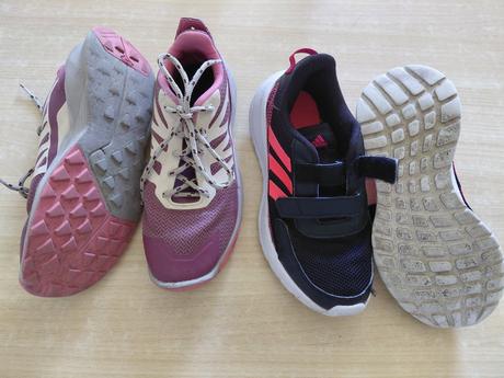 Tenisky adidas 31,33,35 a salomon 34, adidas,31