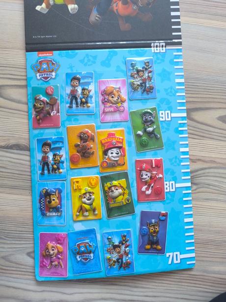 Album paw patrol + 24 magnetiek, 