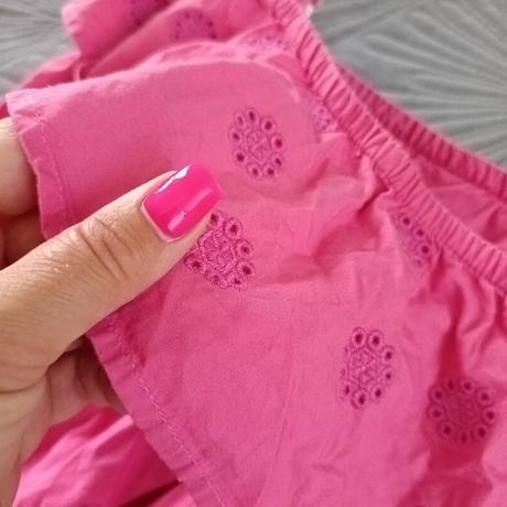 Ružový top cez rameno, george,l