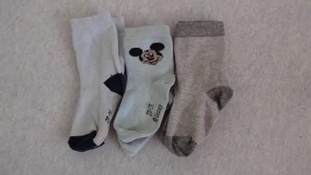 Chlapčenské ponožky 3 páry-23/26, 23