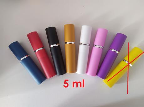 Plniteľný rozprašovač parfémov - rôzne veľkosti, 