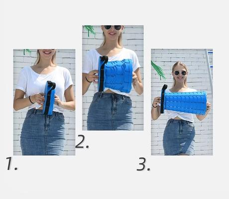 Prenosná skladacia teleskopická stolička, 