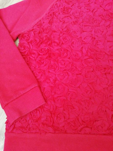 Mikina kvietkova hm, h&m,122