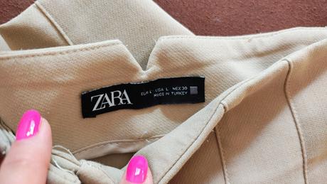 Cigaretové nohavice, zara,l