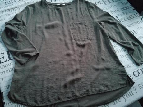 Tričko blúza, h&m,s