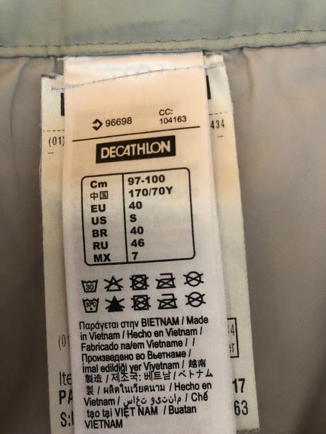 Lyžiarske nohavice wedze 40, decathlon,40
