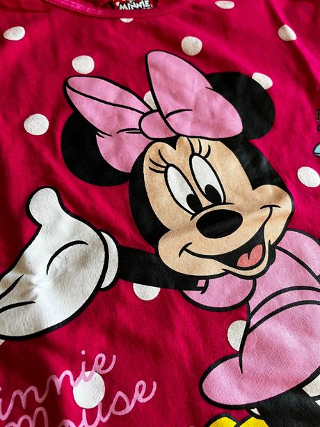 Letné pyžamko minnie mouse 122/128, disney,122