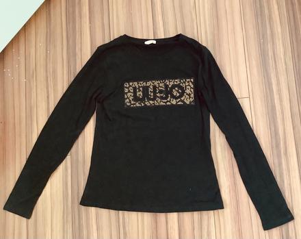 Krásne elegantne tricko s aplikaciou liu jo, liu jo,m