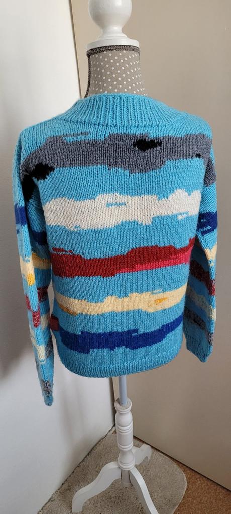 Pletený pulóver, s