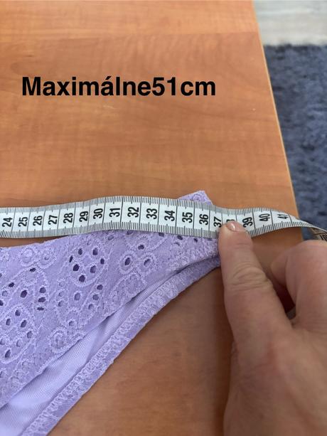 Bikiny lila orgovano fialove, 40 / 42 / l