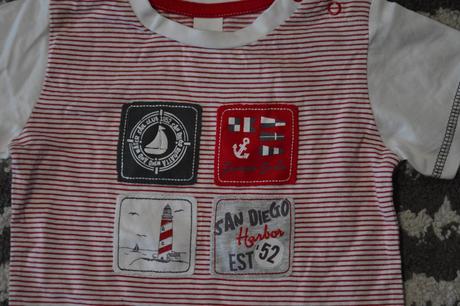 Pásikavé tričko, baby club,92