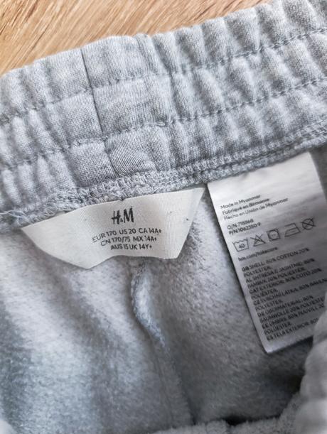 Tepláky 14 rokov, h&m,170