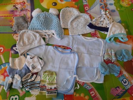 Balík košieľky a čiapočky, 50–62