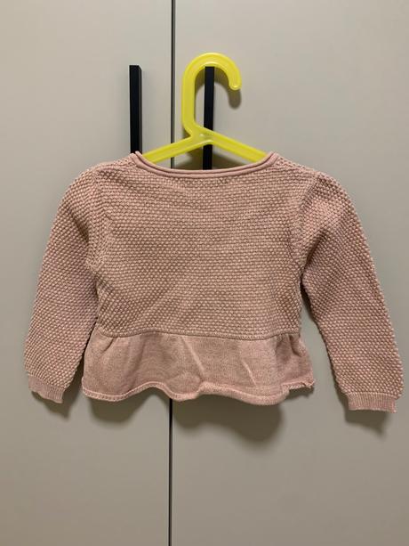 Staroružový svetrík s volánovým lemom, george,98