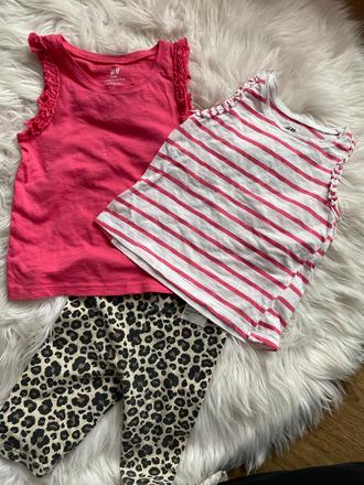 Tielka s volanikmi, h&m,98