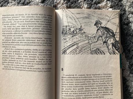 Sám na plachetnici okolo sveta- prvé vyd.1980,