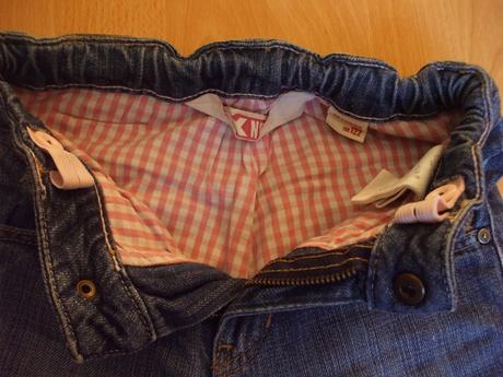 Zateplené podšité rifle, h&m,128