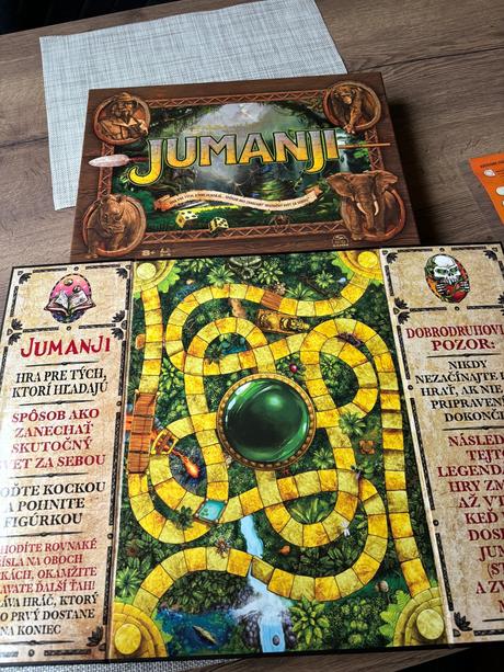 Spoločenská hra jumanji nehraná,