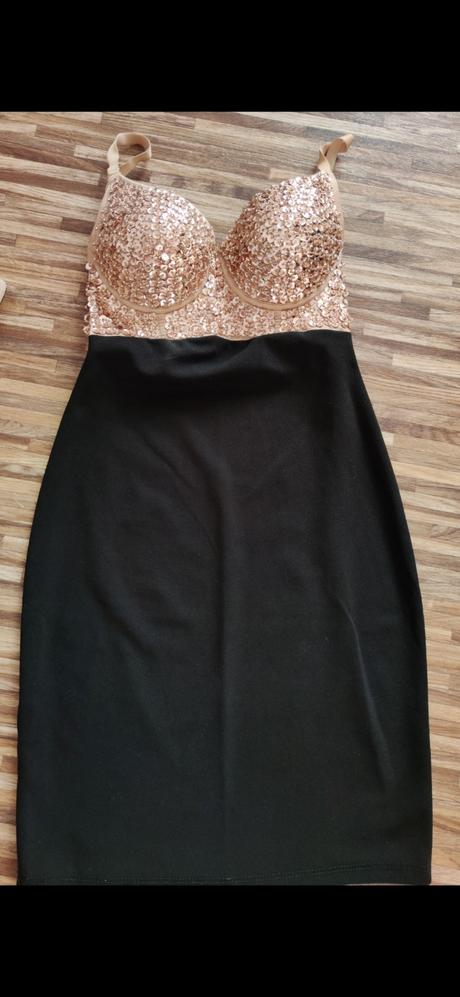 Dámske šaty s flitrami, s / xs