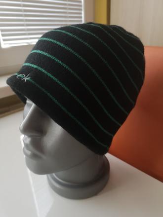 Calvin klein pánska obojstranná zimná čiapka, calvin klein