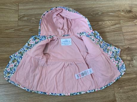 Prechodná vetrovka kvetovany, marks & spencer,68