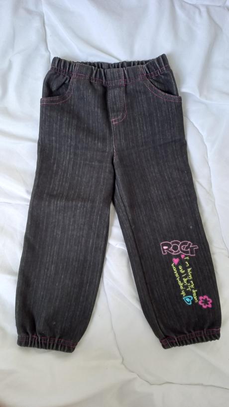 Dievčenské rifle nohavice veľ.92, japitex,92