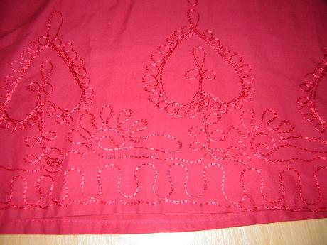 Egyptská blúzka - ručne vyšívaná xl, xl