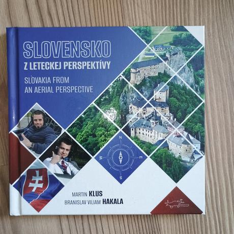 Kniha slovensko z letenskej perspektívy s venovan,