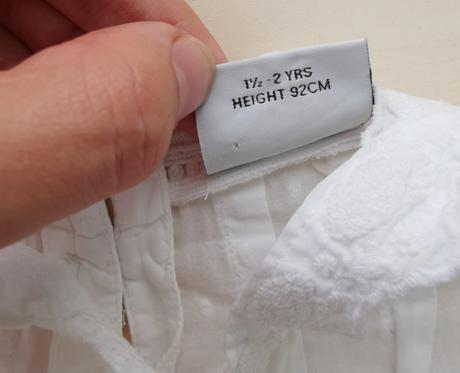 Biela tunika na ramienka, next,92