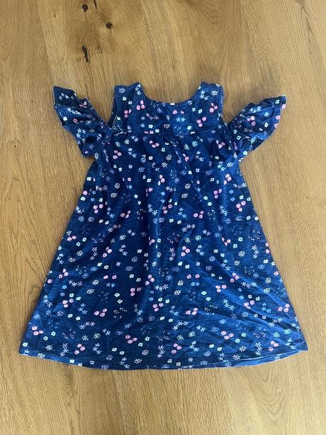 Kvetinkové šaty, palomino,116