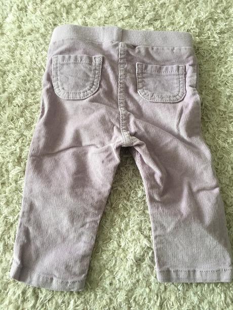 Menčestrové nohavice, baby club,62