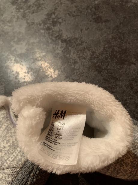 Nasuvacie papuče, h&m,22 / 23