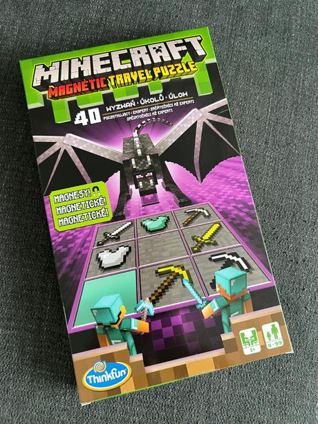 Minecraft lego a magnetické puzzle, 