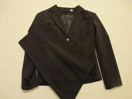 Dámske nohavicový kostým, veľ. 38, 38