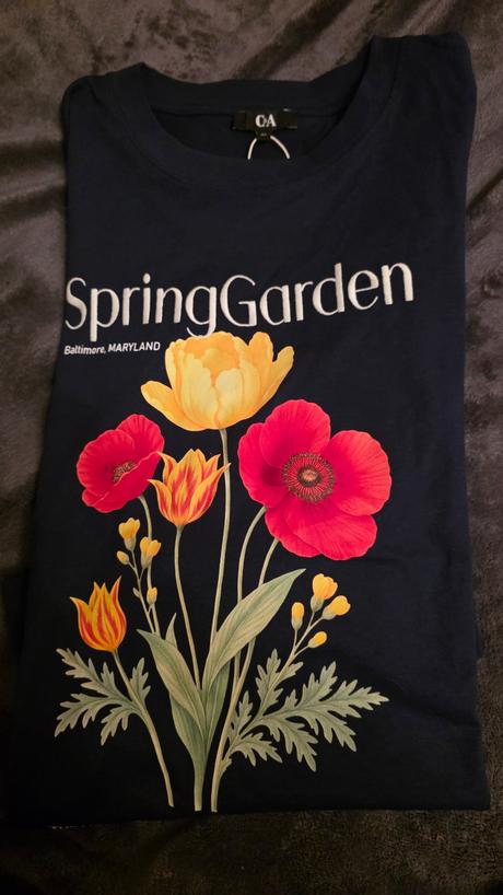 Tricko xl damske bavlna modre, c&a,xl