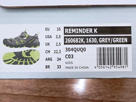 Športové sandále, kappa,35