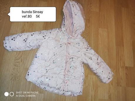 Zimná bunda, sinsay,80