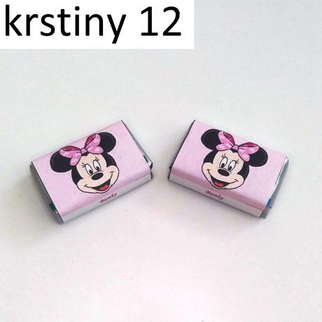 Miničokoládky na krstiny/narodeniny, 