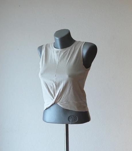 Dámsky béžový crop top fila fusion, fila,s