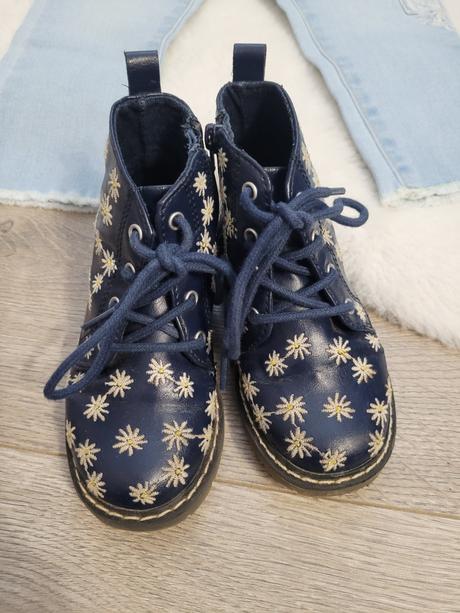 Kvietkované topánky zara - veľkosť 22, zara,22