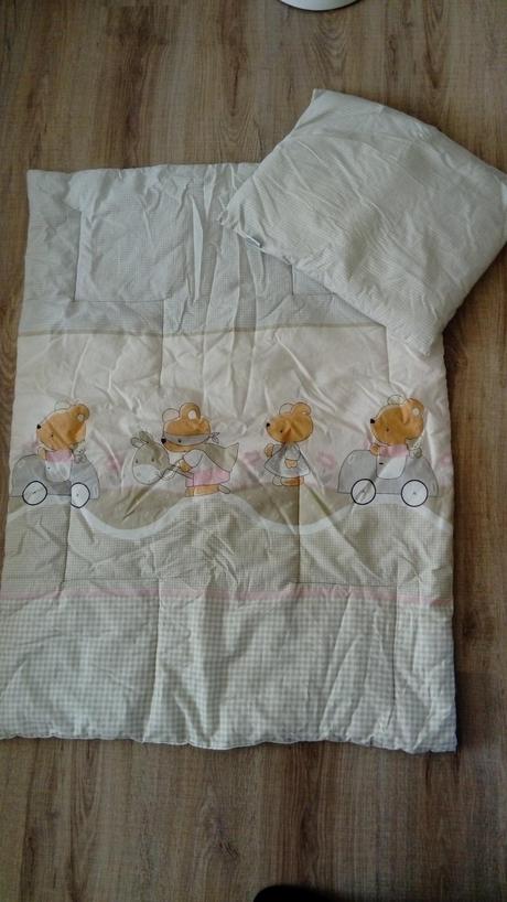 Paplón s vankúšom do detskej postielky, šírka (cm): 80,dĺžka (cm): 110