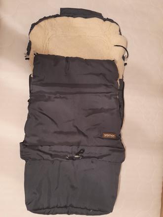 Zimný fusak do kočíka, womar zaffiro