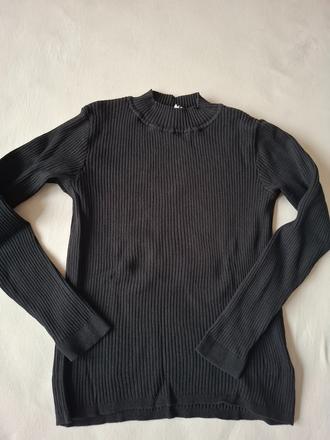 Damsky teply rolak so stojacikom, takko,s