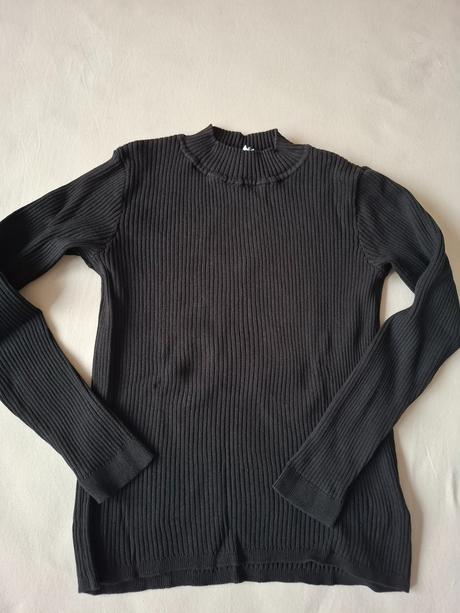 Damsky teply rolak so stojacikom, takko,s