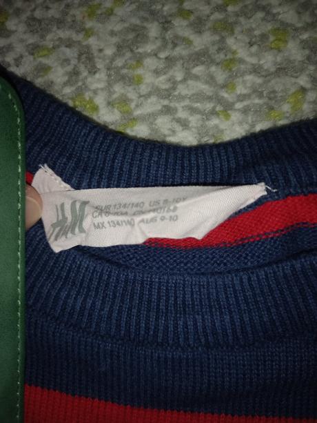 Svetríky 134/140, h&m,134