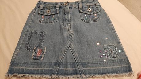 Riflová suknicka, c&a,98