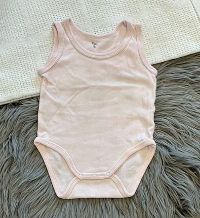 Dievčenské body svetlo ružové (12 mes.), 86