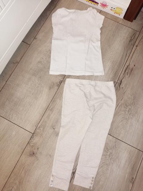 Tričko next so zebričkou, legínky mixtillo, next,116