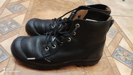 Kožené topánky palladium, 42